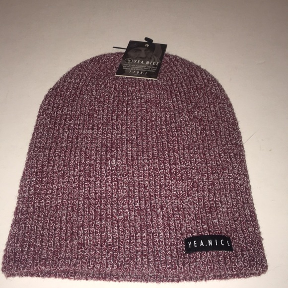 Brand New With Tags Yea Nice Beanie One 